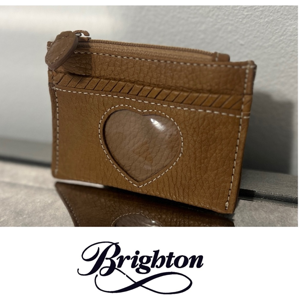 Brighton leather heart 🩷 coin & card case